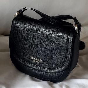 Kate Spade Black Crossbody satchel bag